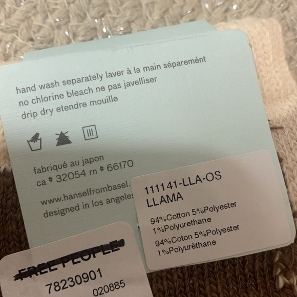 COPY - Anthropologie Hansel from Basel Malcolm socks new with tags - Picture 3 of 3